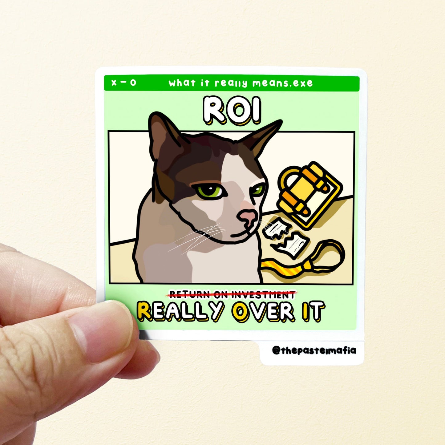 (limited) "ROI" sticker