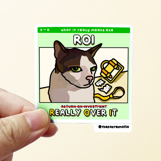 (limited) "ROI" sticker