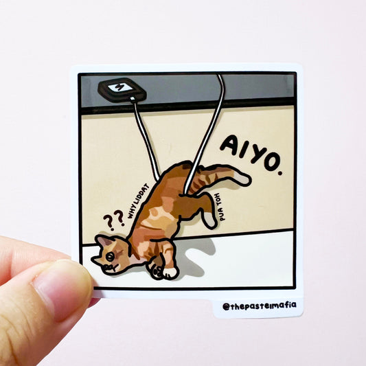 "aiyo" sticker