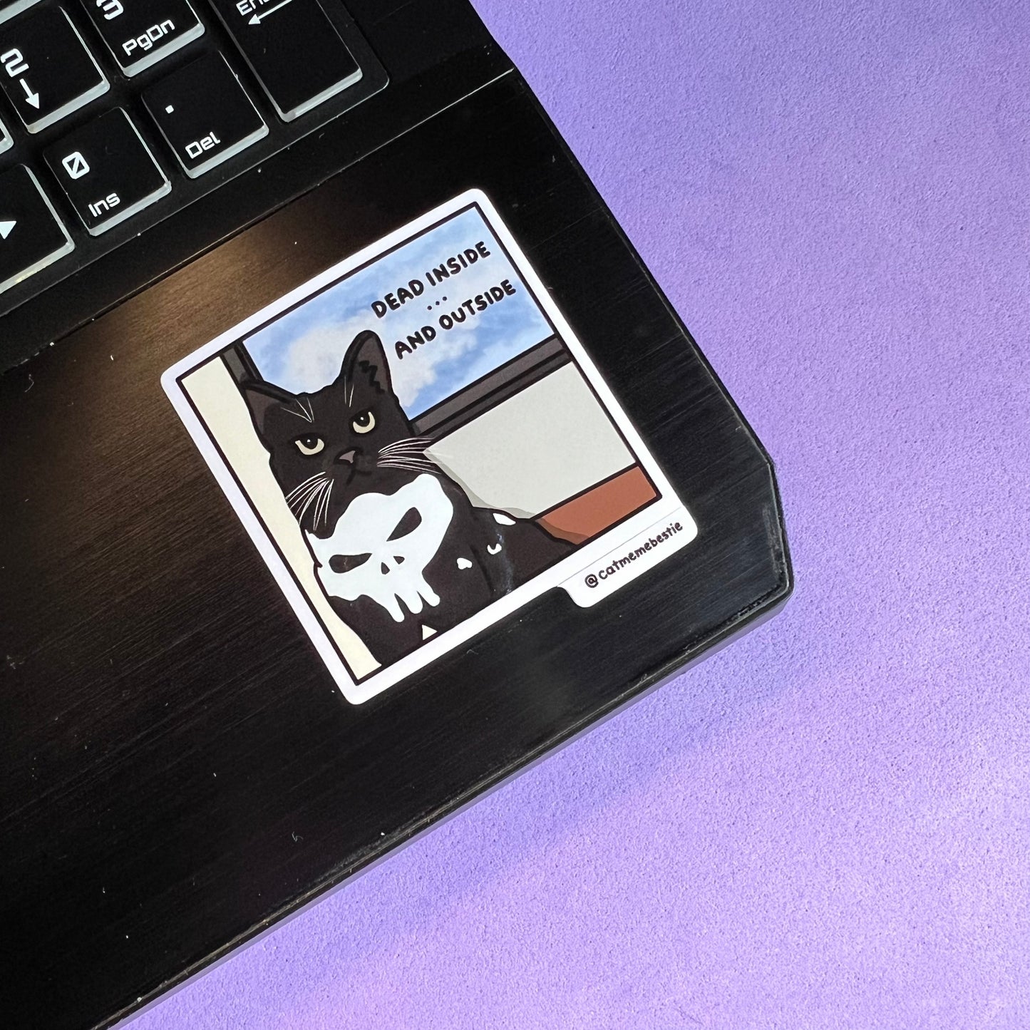 "discontinued" cat meme stickers