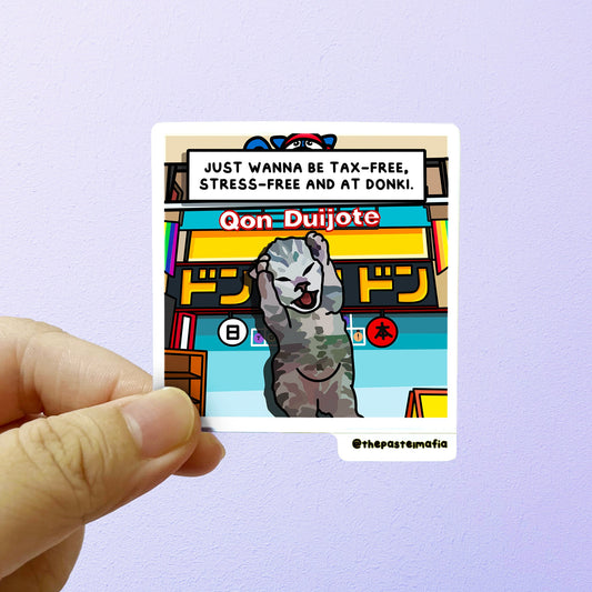 (japan) "don quijote" sticker