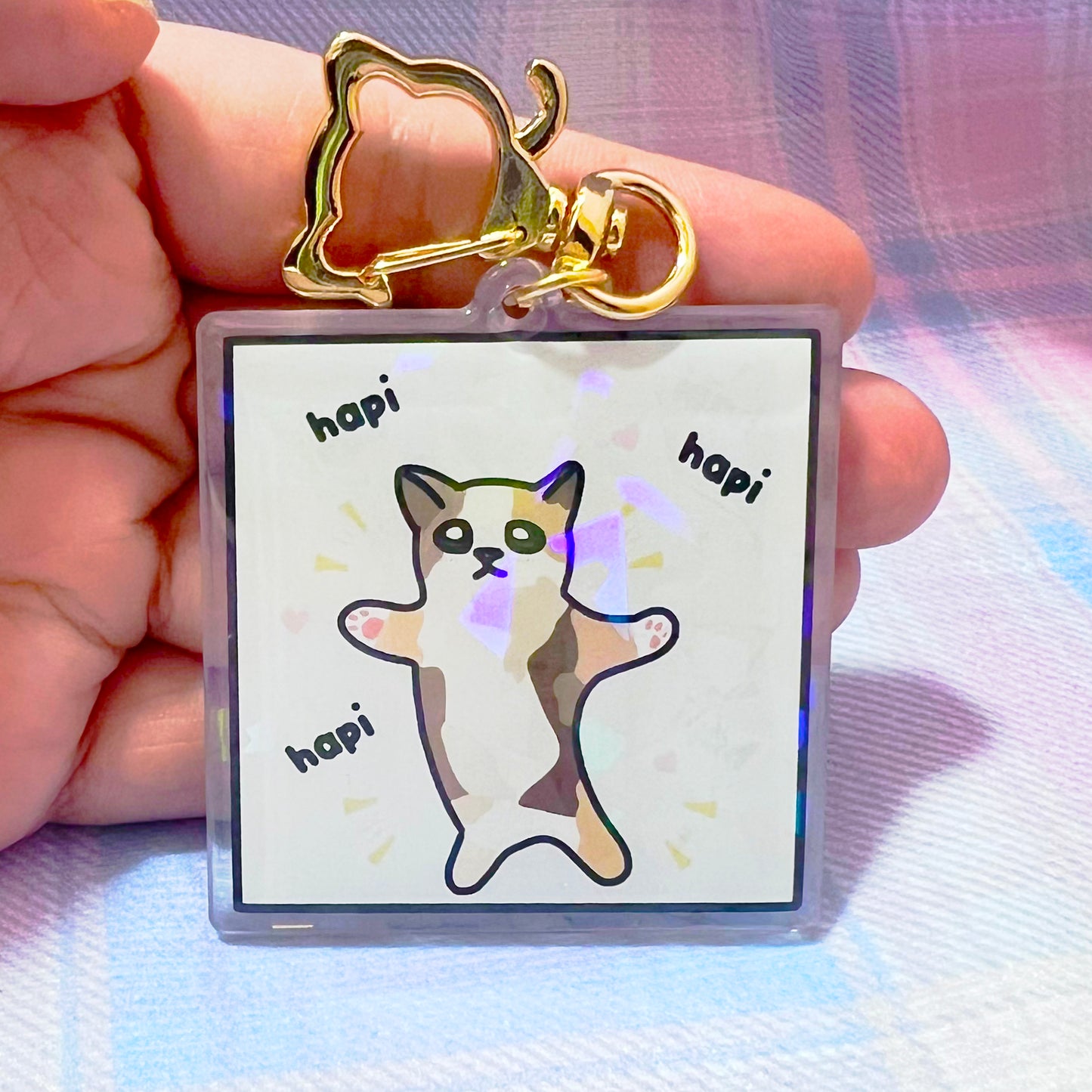 "hapi hapi hapi" keychain