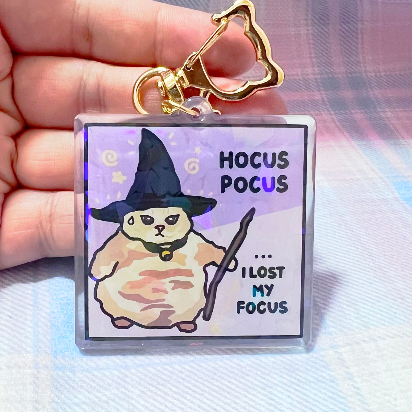 "hocus pocus" keychain