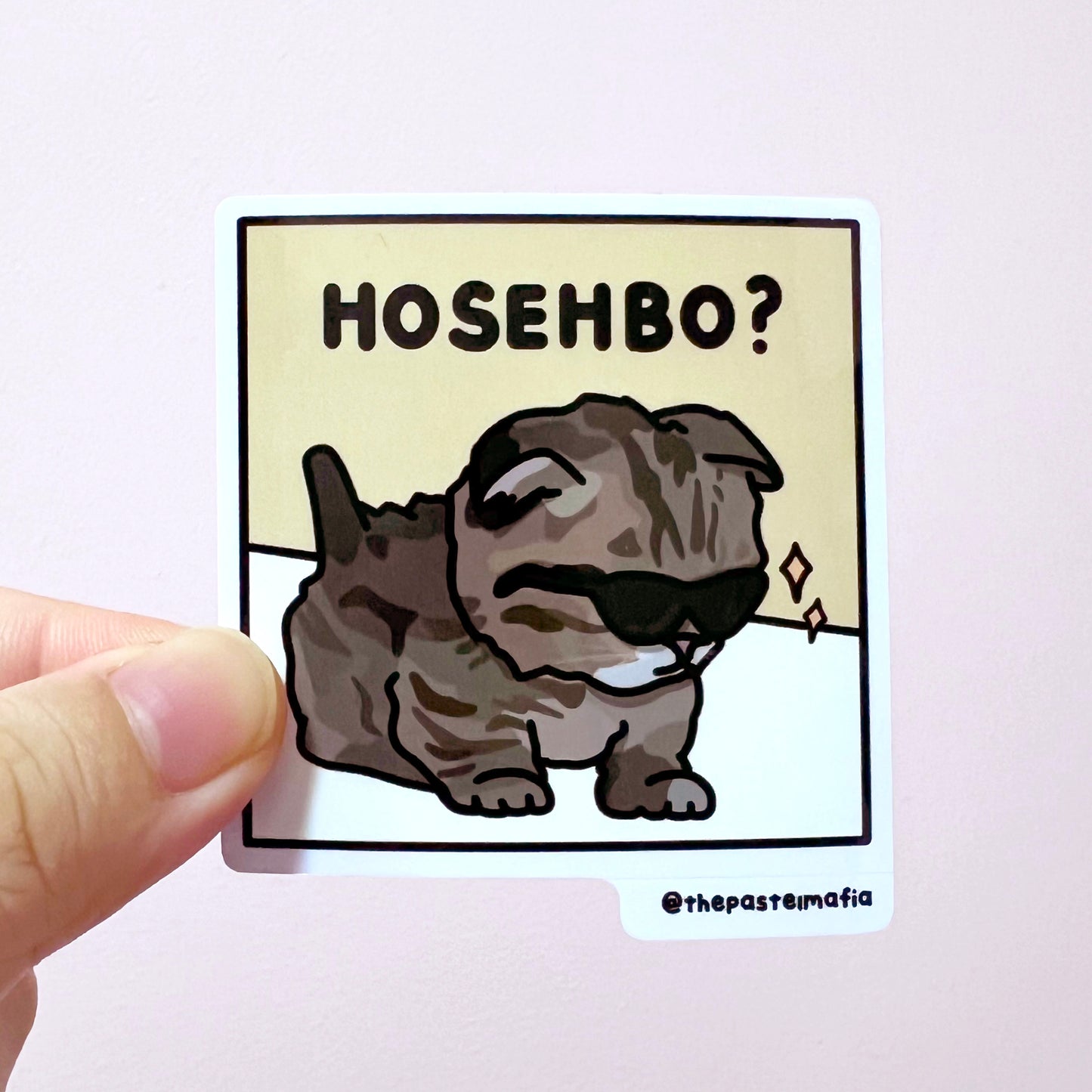 "hosehbo?" sticker