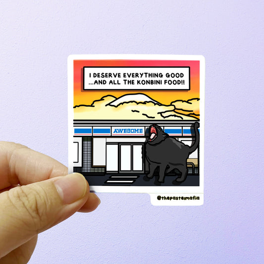 (japan) "konbini" sticker