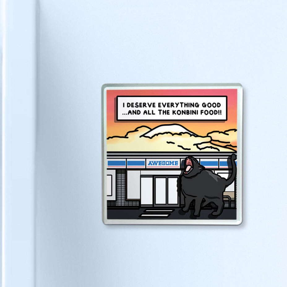 (japan) "konbini" acrylic magnet