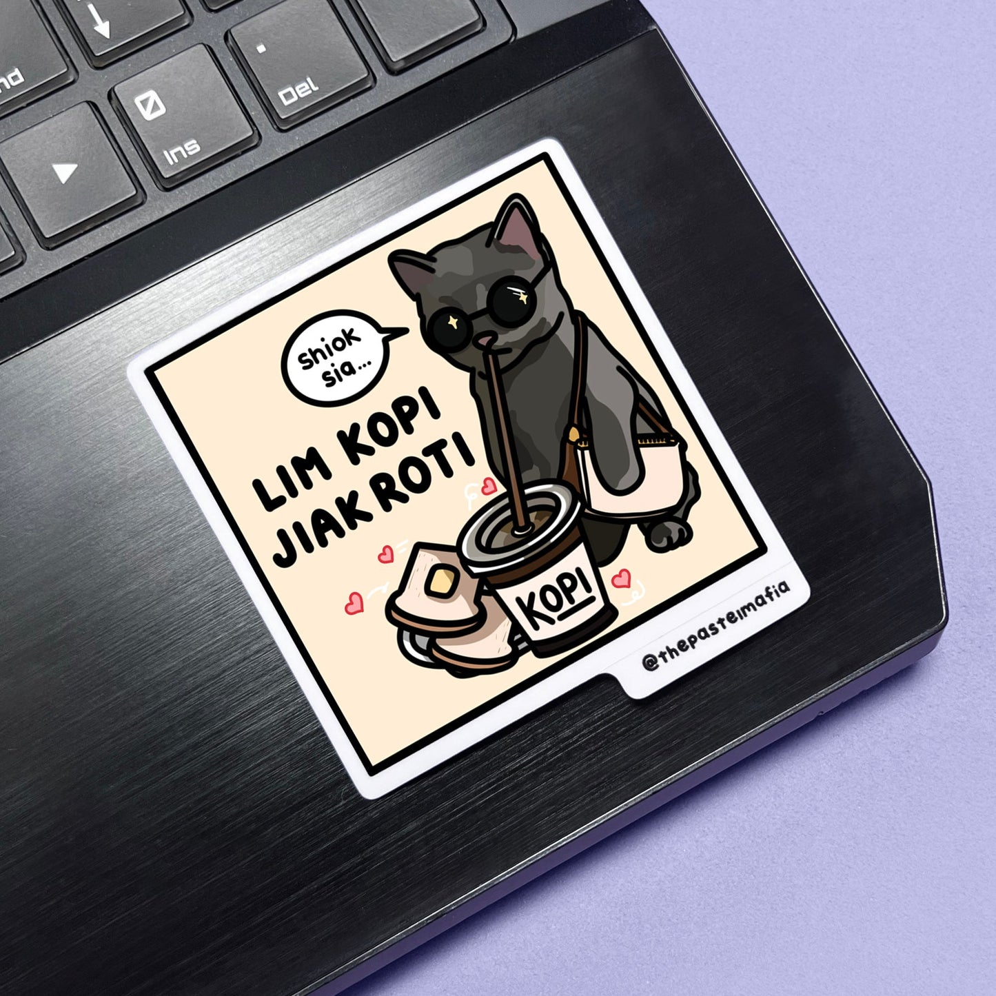 "singlish" cat meme stickers