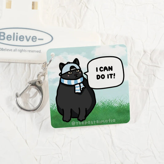 (limited) "i can do it, i just don't want to" lenticular keychain