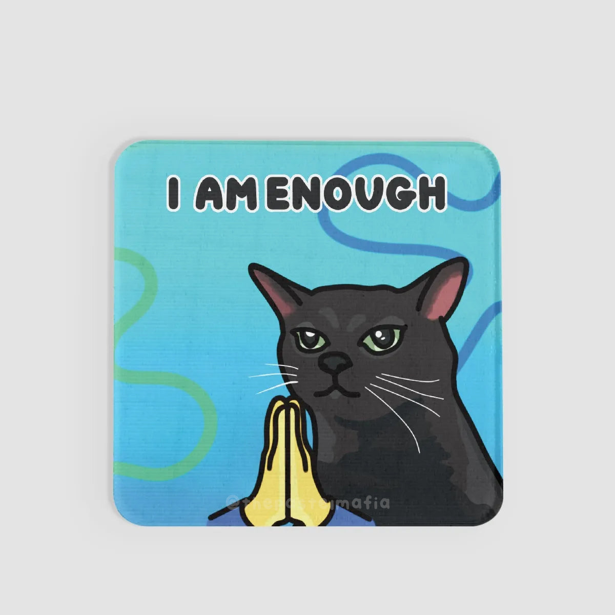 (limited) "i am enough. i've had enough" lenticular sticker
