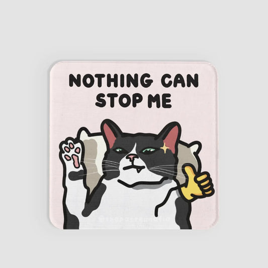 (limited) "nothing can stop me from completely giving up" lenticular sticker