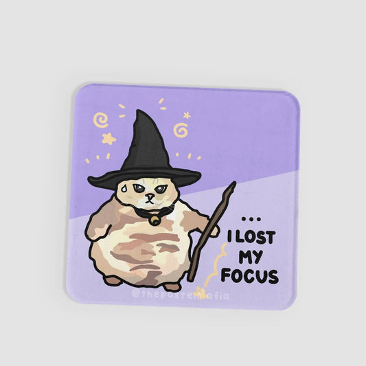 "hocus pocus i lost my focus" lenticular sticker