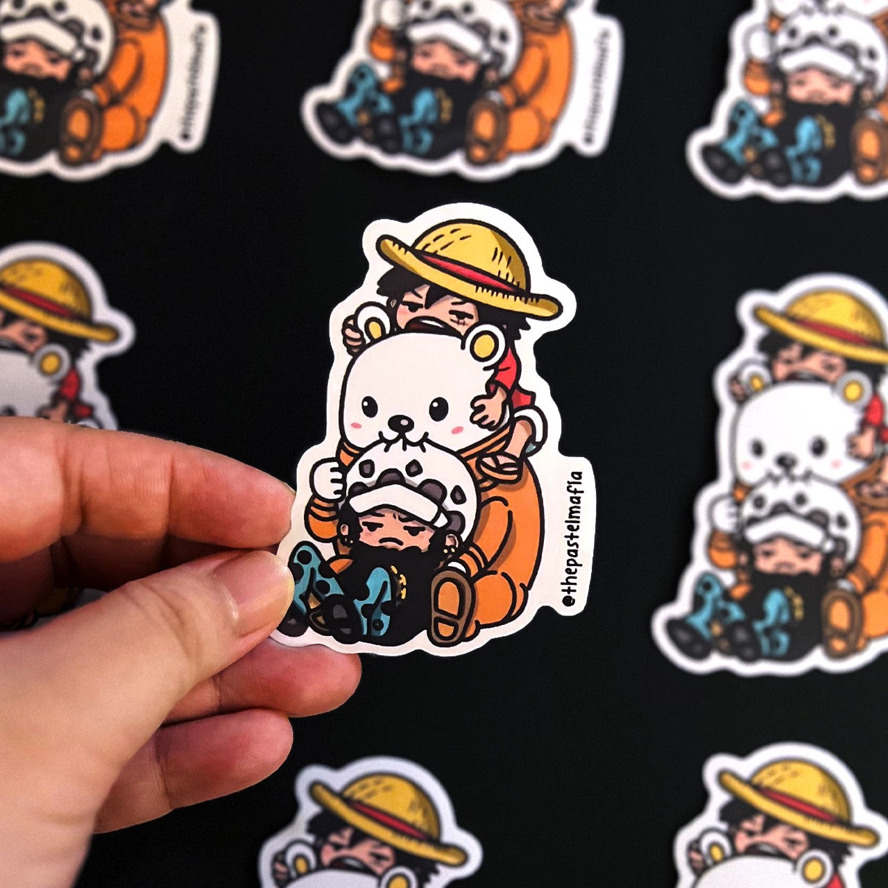 pirate sandwich sticker