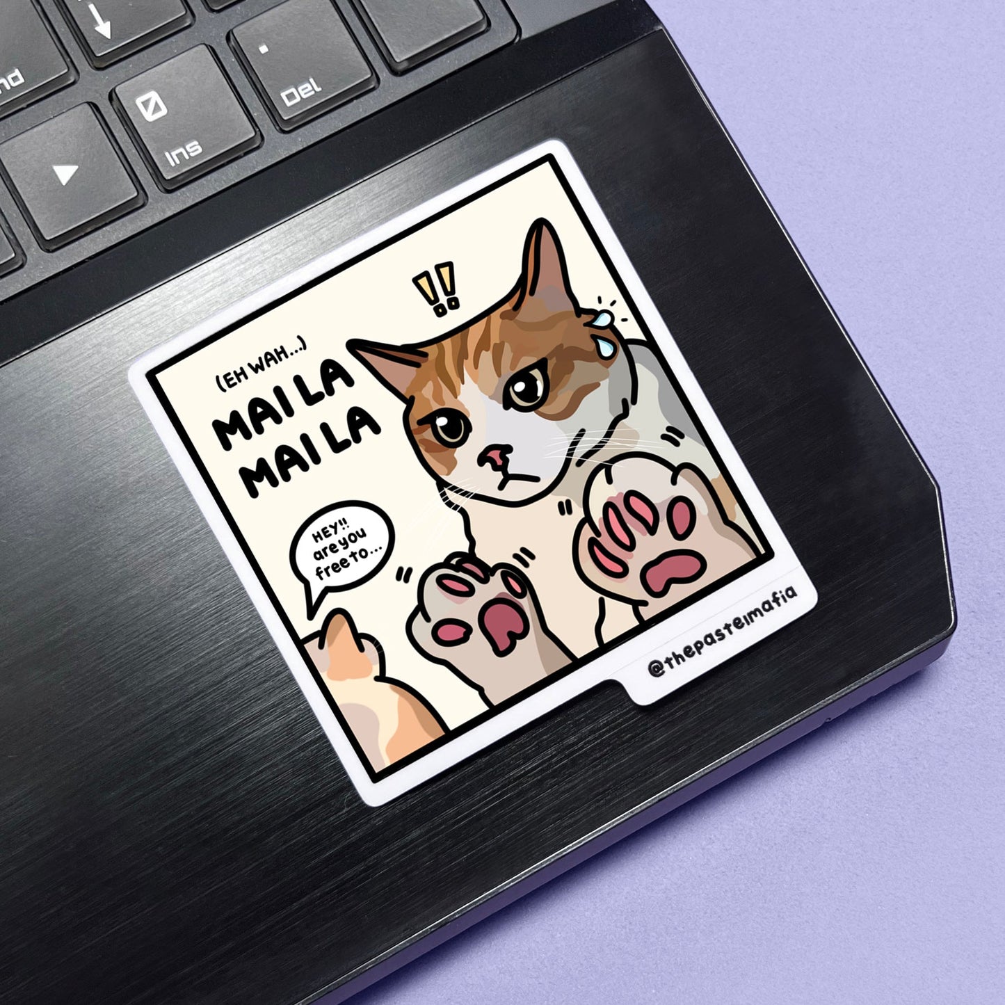 "still in university" cat meme stickers