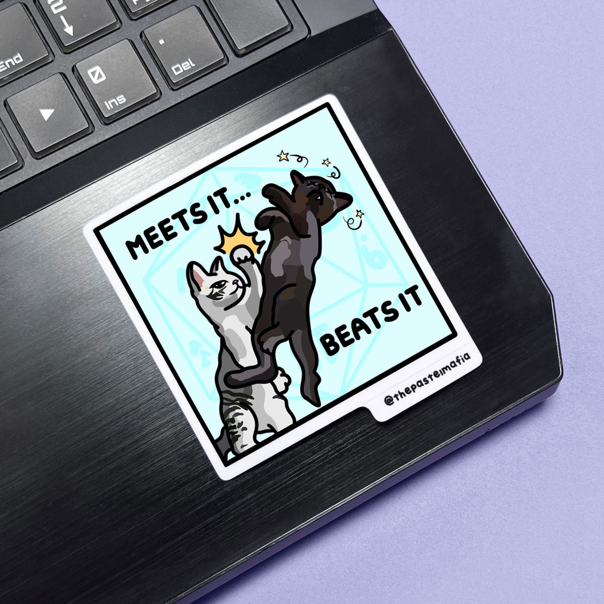 (limited) "meets it beats it" sticker