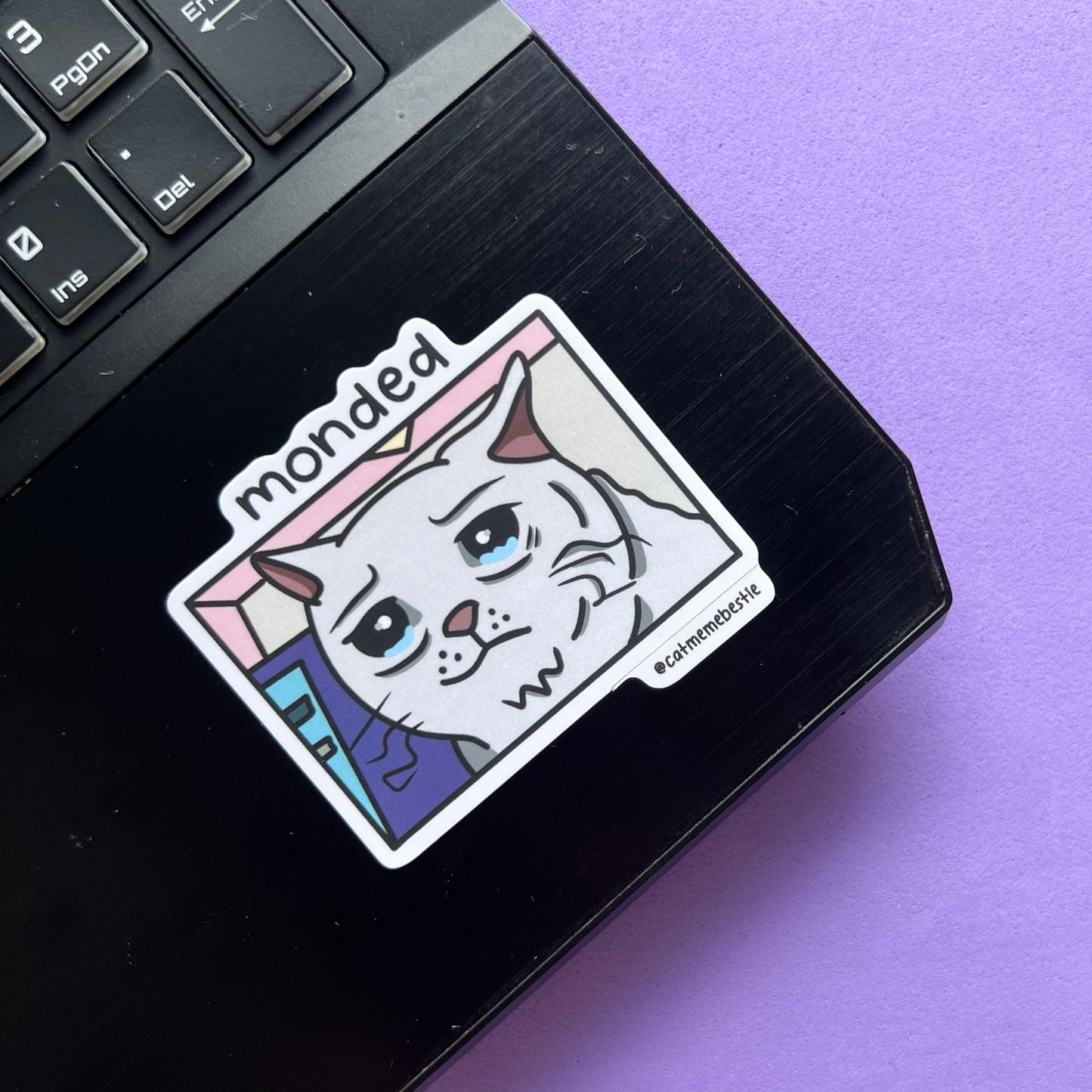 "discontinued" cat meme stickers