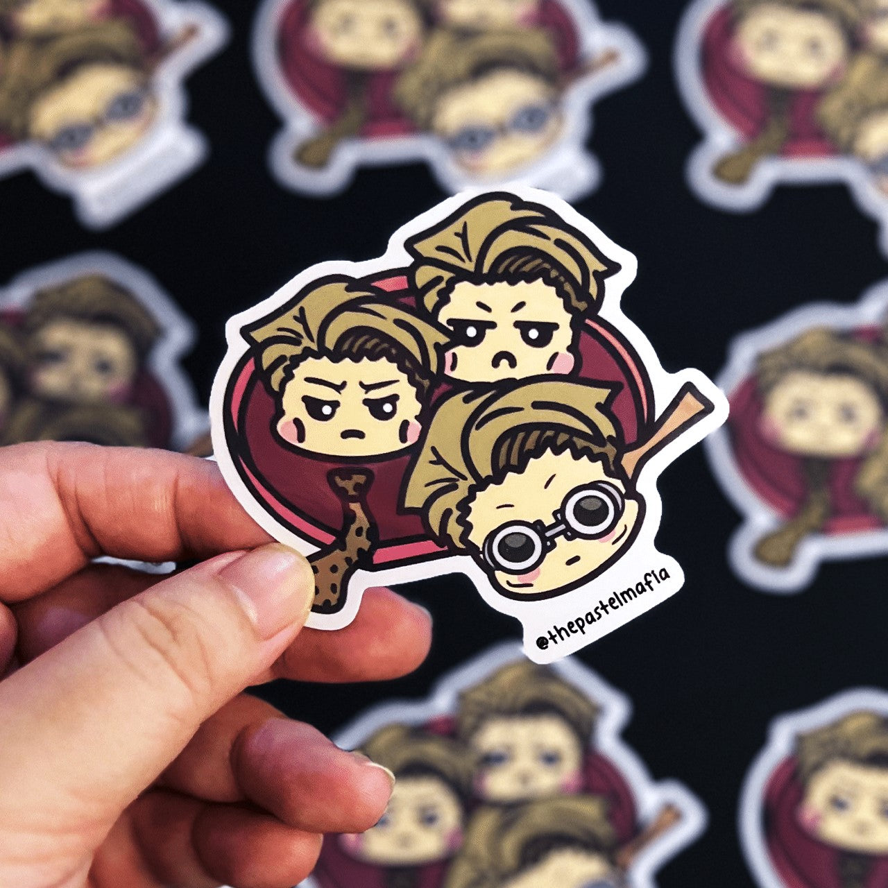 salaryman sorcerer dango sticker