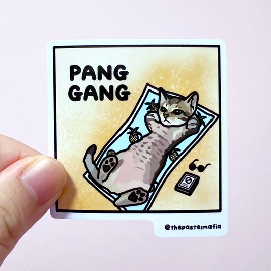 "pang gang" sticker