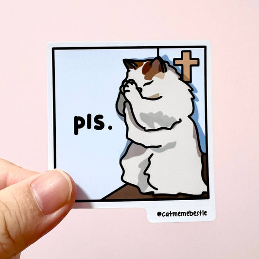 "pls" sticker