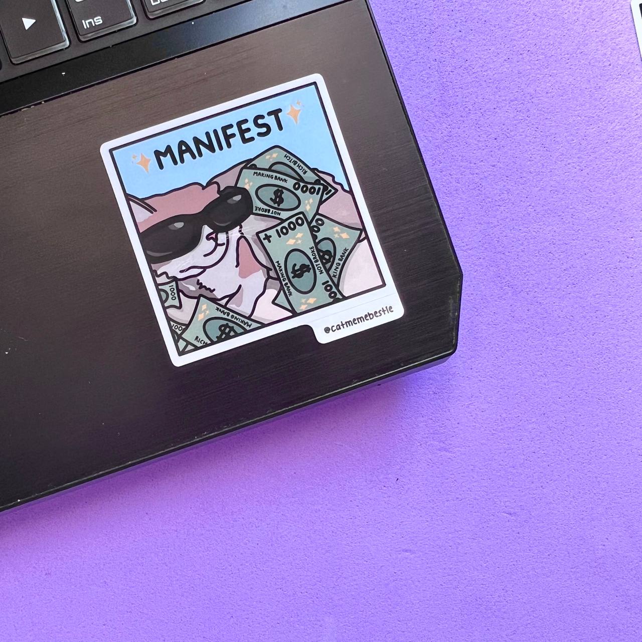 "best sellers" cat meme stickers