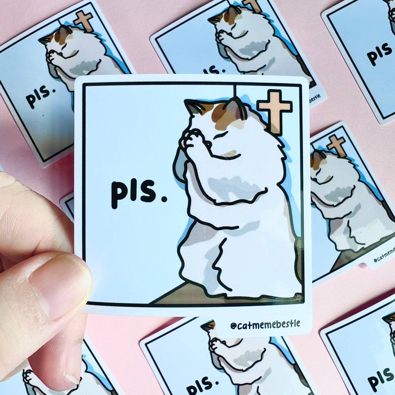 "pls" sticker