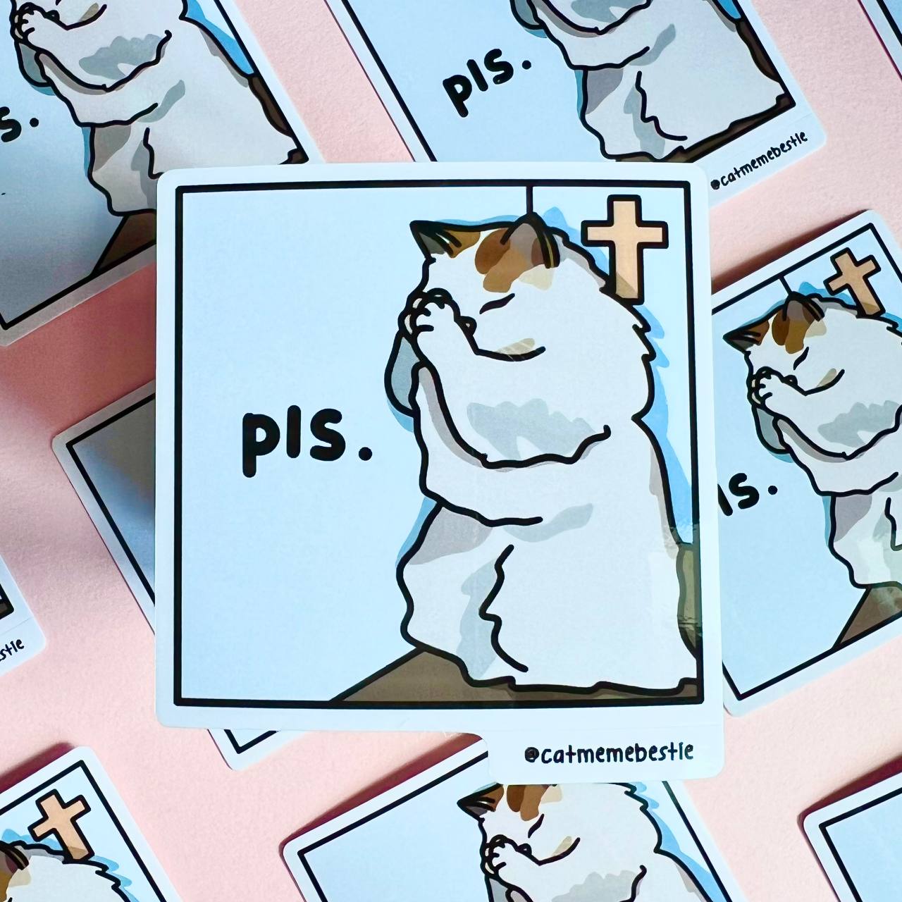 "pls" sticker