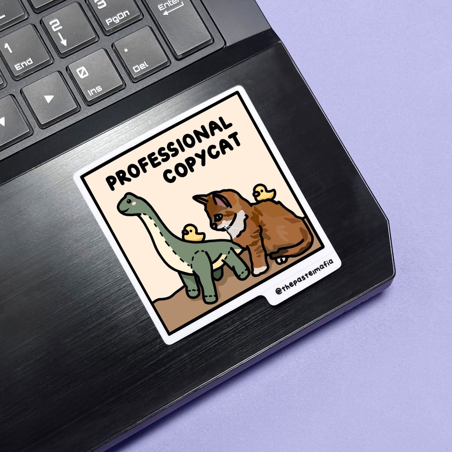 "discontinued" cat meme stickers