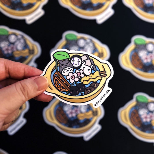 studio spirits oden bath sticker