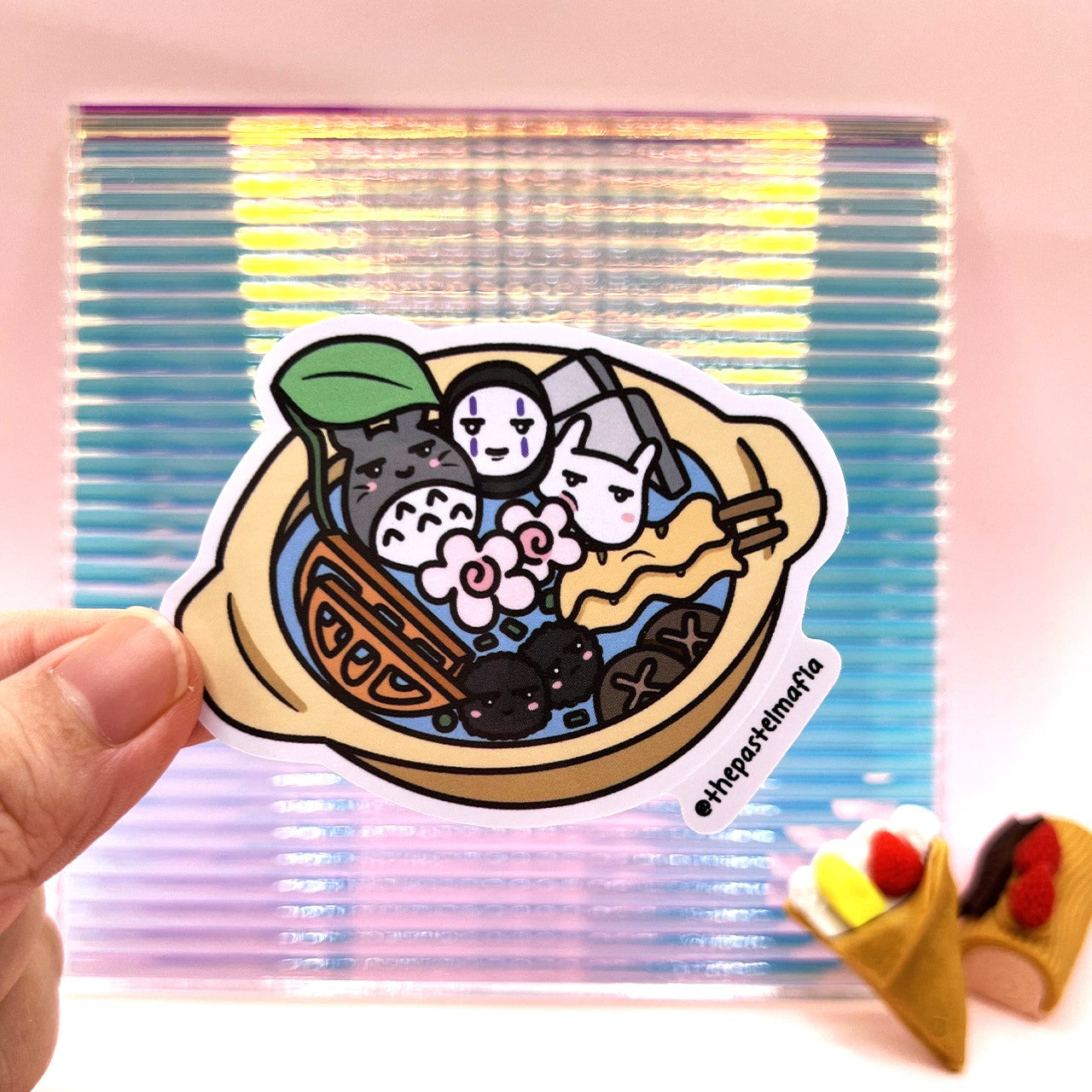 studio spirits oden bath sticker