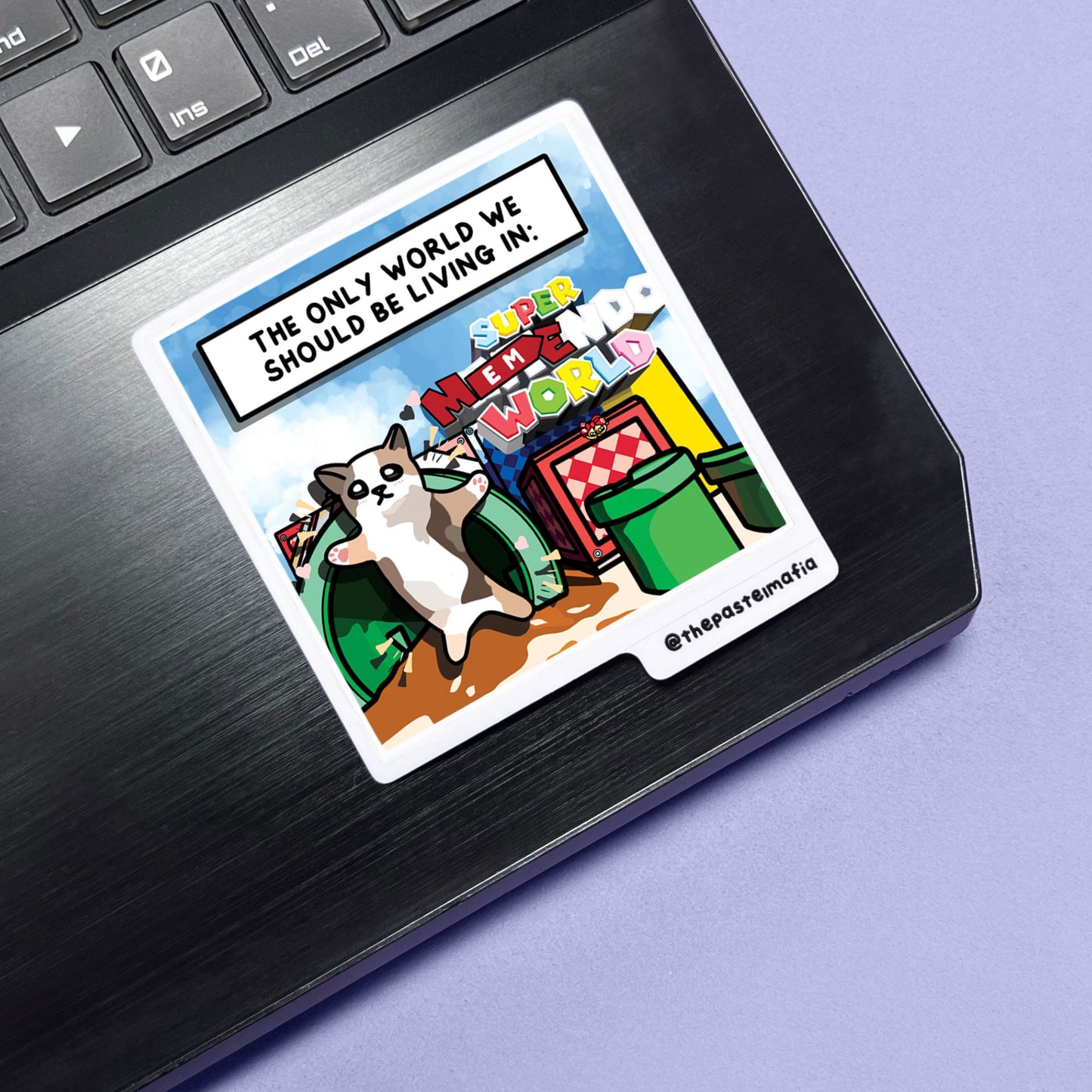 (japan) "super nintendo world" sticker