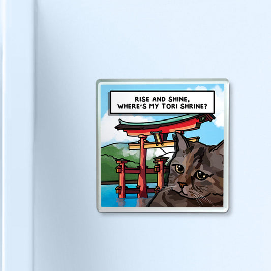 (japan) "tori shrine" acrylic magnet